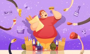 https://www.freepik.com/free-vector/gluttony-leading-obesity-illustration_6169670.htm