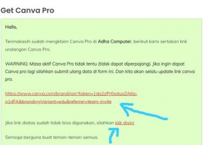 Ingin Punya Akun Canva Premium Secara Gratis? Tanpa Ribet? Ini Caranya!