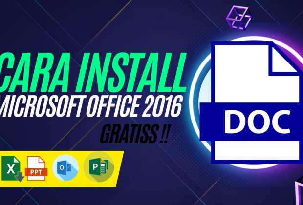 CARA INSTALL MICROSOFT OFFICE 2016
