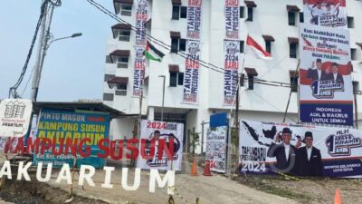 KPU Larang APK Capres Amin di Area Kampus Akuarium