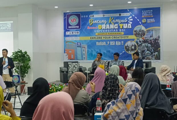 Universitas BSI Karawang Sukses Gelar Bincang Kampus Bersama Orang Tua 2024