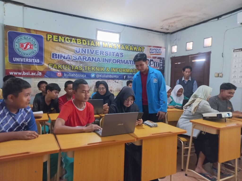 LPPM UBSI Adakan Pelatihan ChatGPT untuk Santri Yayasan Al-Waahidah An-Nahdiyah