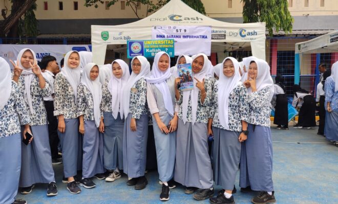 SMAN 1 Patokbeusi Subang Gelar Edu Fair 2024, BSI Cikampek Ajak Siswa Raih Mimpi