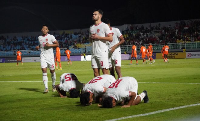 Indonesia Kalahkan India 4-0 di Mandiri U-20 Challenge Series