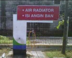 Ironi Fasilitas SPBU di Karawang: Air dan Angin Gratis sudah jadi mitos