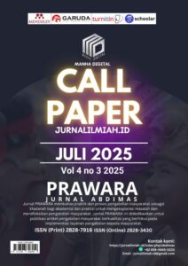 Kesempatan Emas Bagi Dosen dan Praktisi: Call for Paper Jurnal PRAWARA Edisi Juli 2025