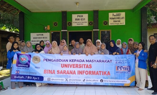 Pemberdayaan Kader Posyandu Melalui Pelatihan Public Speaking UBSI Bekasi
