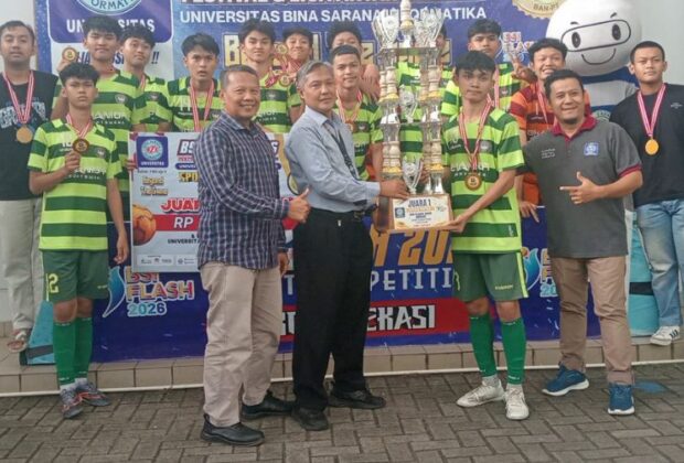 UBSI Bekasi Mantapkan Posisi Sebagai Kampus Digital Kreatif Melalui Gelaran Sportainment BSI Flash 2026