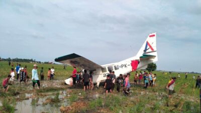 Kronologi Pendaratan Darurat Pesawat GA28 Airplane di Karawang