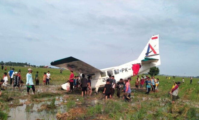 Kronologi Pendaratan Darurat Pesawat GA28 Airplane di Karawang
