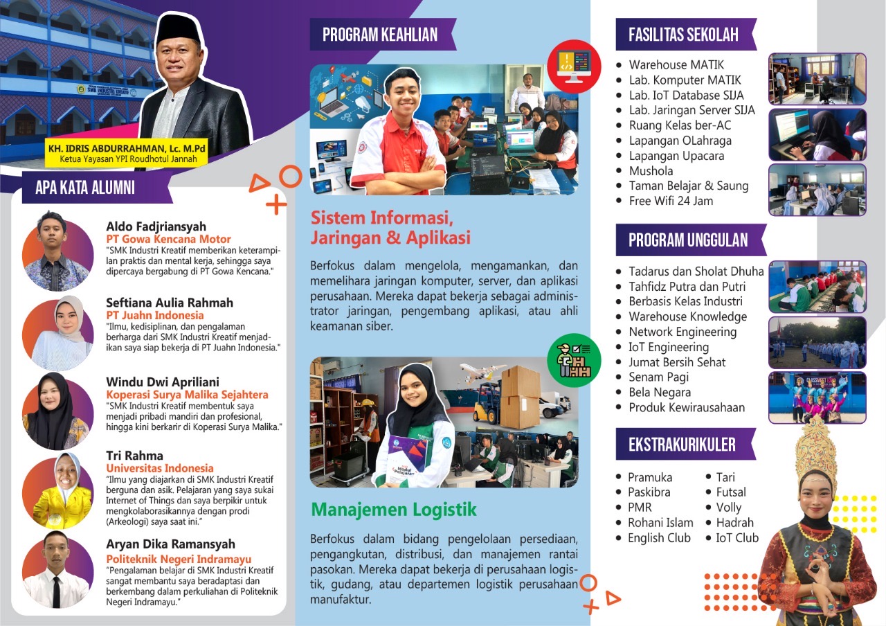 Ayo daftar dan bergabung di SMK_Industri_kreatif 🔉Info SPMB: 

Mr Han  : 085795081784 
Mrs Esti : 082211744484